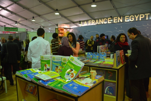 Stand de la France à la foire du livre