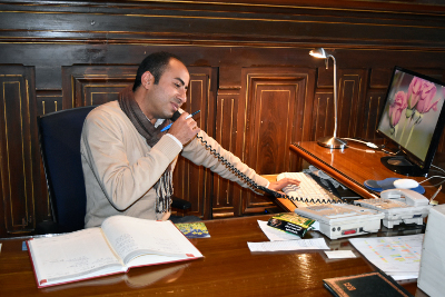 Arrivée de George Habib Arrivée de George Habib